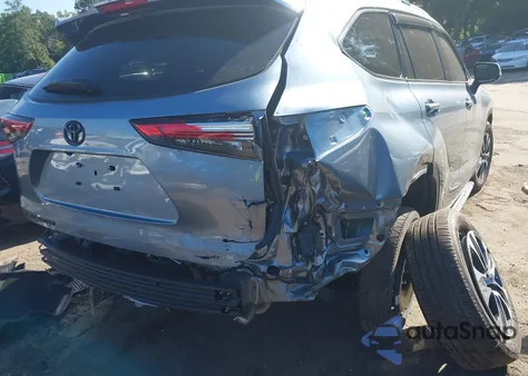 2022 Toyota Highlander Xle from USA, damaged, VIN 5TDGZRAH7NS137485